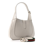 Sea Calfskin Web Small Jackie Shoulder Bag Sphinx