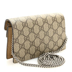 GG Supreme Monogram Super Mini Dionysus Shoulder Bag Taupe