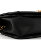 Caviar Quilted Medium Boy Flap Black