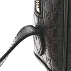 Microguccissima Mini Bree Messenger Bag Black
