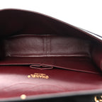 Lambskin Quilted Jumbo Double Flap Black