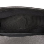Caviar Quilted Medium Boy Flap Dark Grey