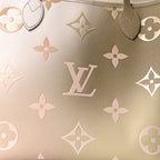 Monogram Giant Spring In The City Neverfull MM Sunset Kaki