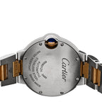 Stainless Steel 18K Yellow Gold 33mm Ballon Bleu De Cartier Automatic Watch