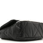 Lambskin Quilted Medium Chanel 19 Flap Black
