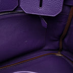 Taurillon Clemence Birkin 35 Iris