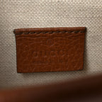 New Denim GG Monogram Dollar Calfskin Enamel Mini Dionysus Shoulder Bag Blue Tea Cuir Epilog Electric Blue