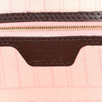 Damier Ebene Neo Neverfull MM Rose Ballerine