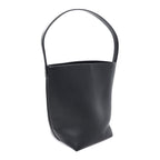 Grained Calfskin Medium N/S Park Tote Black