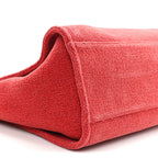 Lurex Boucle Medium Deauville Tote Red