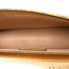 Metallic Calfskin Super Mini Dionysus Shoulder Bag Gold