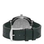 Stainless Steel Calfskin 35mm Grip Quartz Watch Green