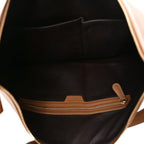 Calfskin N/S Allie Bag Beige