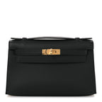 Swift Kelly Pochette Clutch Black