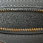 GG Supreme Monogram Textured Calfskin Web Super Mini Ophidia Shoulder Bag Dusty Blue