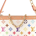 LV X TM Monogram Multicolor Pochette Accessories White