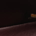 Calfskin Embossed Medium Paris Salzburg Boy Flap Navy