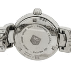 Stainless Steel Diamond 29mm Link Lady Quartz Watch Silver WAT1411