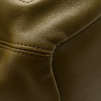 Mellow Nappa Small Squeeze Bag Olive
