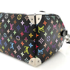 LV X TM Monogram Multicolor Speedy Soft 30 Black