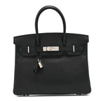 Epsom Birkin 30 Black