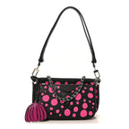 LV X YK Empreinte Multi Pochette Accessories Black Fuchsia