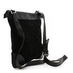 Guccissima Suede Crossbody Bag Black