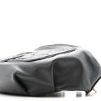 Caviar Quilted Filigree Waist Bag Black