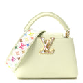 LV X TM Taurillon Mini Capucines Green