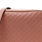 Soft Microguccissima Mini Bree Messenger Bag Soft Pink