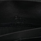 Soft Microguccissima Crossbody Wallet Black