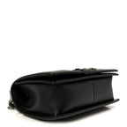 Calfskin Quilted Medium Boy Flap Black