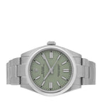 Stainless Steel 41mm Oyster Perpetual Watch Pistachio 134300