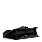 Crinkled Patent Mini Dionysus Shoulder Bag Black