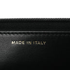 Pearly Caviar Quilted Fit For You Wallet On Chain WOC Black