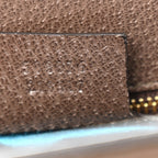 GG Supreme Monogram Web Medium Ophidia Chain Shoulder Bag Brown