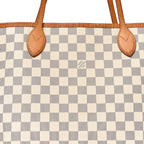 Damier Azur Neo Neverfull MM Rose Ballerine