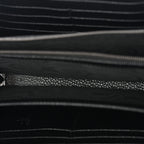Calfskin GG Marmont Chain Wallet Black