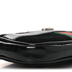 Suede Patent Ophidia Belted iPhone Case 85 34 Black