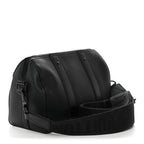 Grained Calfskin Aerogram City Keepall Black