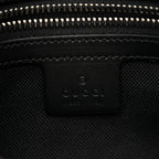 Soft GG Supreme Monogram Web Belt Bag Black Grey