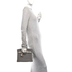 Togo Horseshoe Birkin 25 Gris Tourterelle Gris Perle