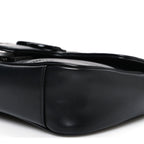 Calfskin Matelasse Monochrome Mini GG Marmont Shoulder Bag Black