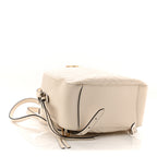 Calfskin Matelasse GG Marmont Dome Backpack White