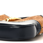 Straw Lux Boarded Dyana Lux Calfskin Small Jackie 1961 Hobo Dark Natural Blue