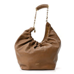 Mellow Nappa Medium Squeeze Bag Oak