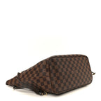 Damier Ebene Neo Neverfull MM Rose Ballerine