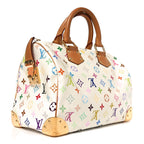 Monogram Multicolor Speedy 30 White