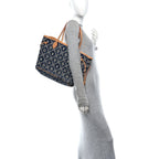 Jacquard Since 1854 Neverfull MM Blue