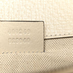 Textured Calfskin Crystal Small Dionysus Shoulder Bag Mystic White